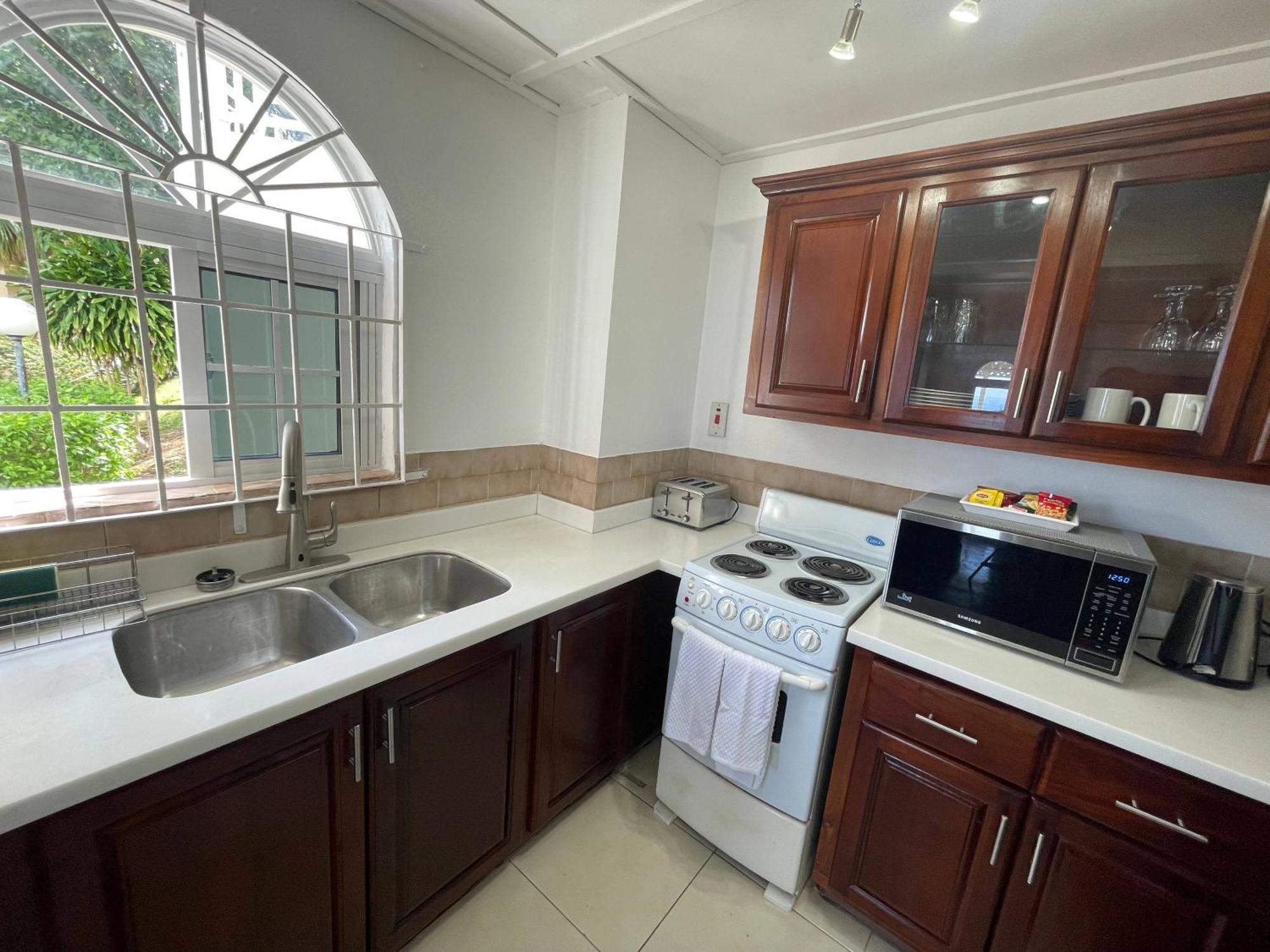 Oceanbreeze Jamaica Penthouse, 7-Minute Walk To Beach 奥乔里奥斯 外观 照片